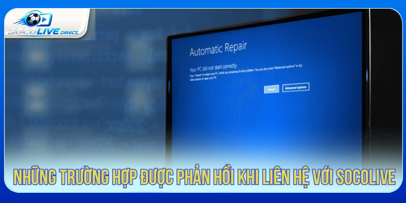 Liên Hệ Socolive - Kênh Hỗ Trợ Người Dùng Những trường hợp nên liên hệ Socolive